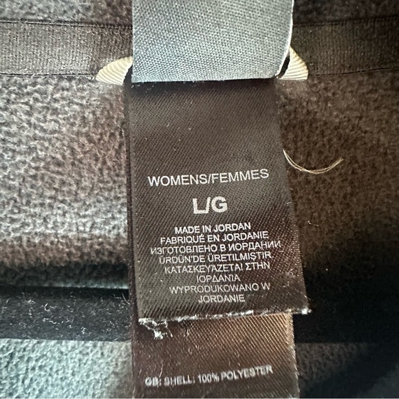 The North Face gray Fleece 1/4 Zip fall winter pull over activewear ashleisure - Picture 5 of 9